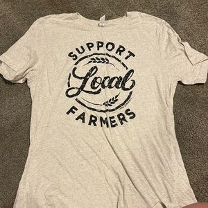 Support local farmers t shirt